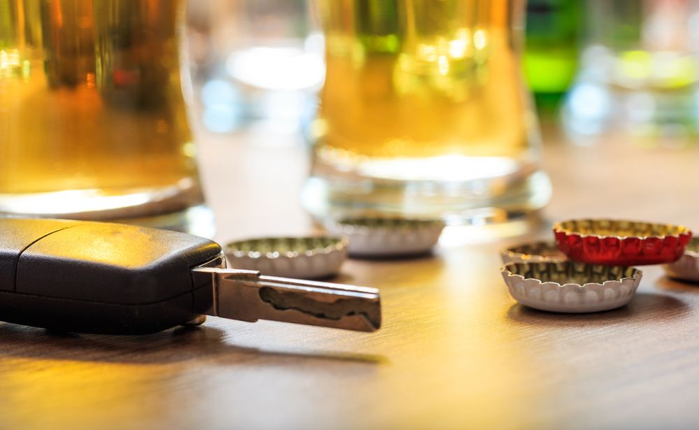 Keys and bottle caps